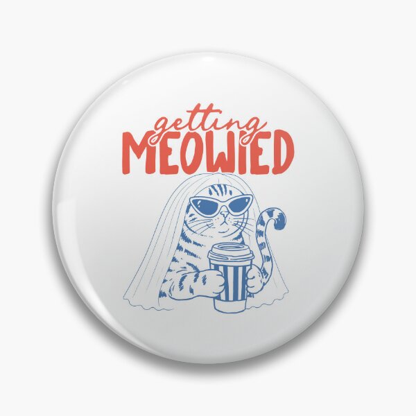 Item preview, Getting Meowied - Funny Cat Bride - Cat Wedding - Cat Getting Meowied  designed and sold by FrancesRobb.