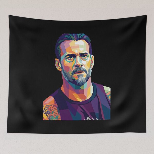 Item preview, Cm Punk Pop Art designed and sold by zaidanfr66.