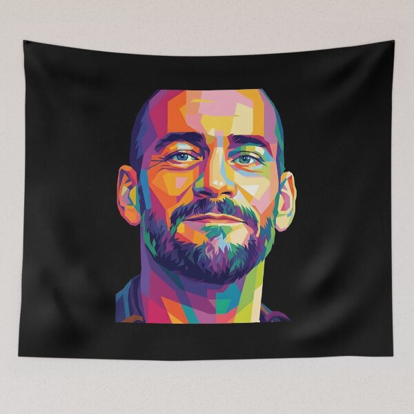 Item preview, Cm Punk Pop Art designed and sold by zaidanfr66.