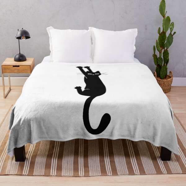 Item preview, Black Cat Holding On designed and sold by kendasier.