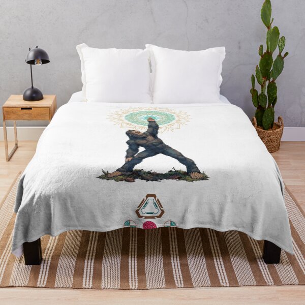 Item preview, Bigfoot Yoga Triangle Pose Trikonasana Sasquatch Art designed and sold by Whimsy Trail Co.