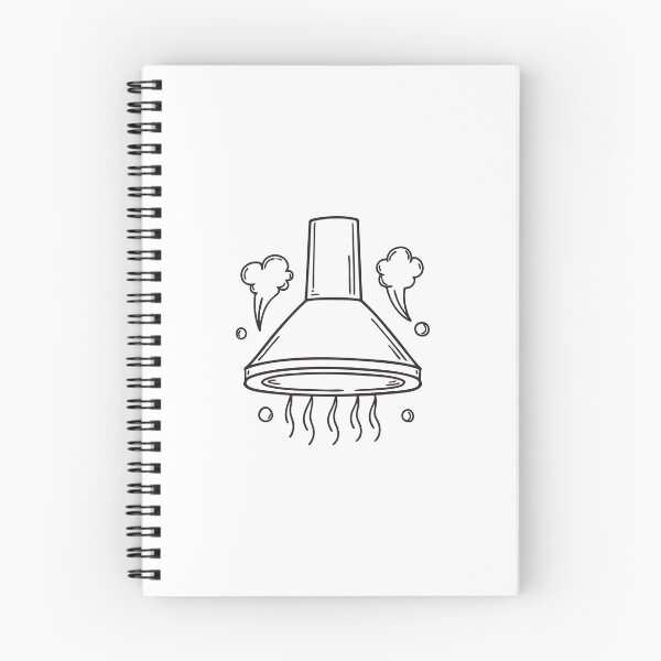 Item preview, Doodle illustration of a bathroom vent surrounded by swirling steam designed and sold by rasagamastore.