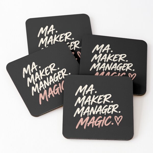 Item preview, Ma Maker Manager Magic Empowering Mom Life designed and sold by markymaarty.