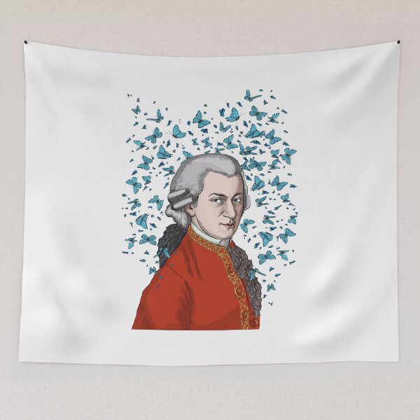 Item preview, Mozart (no background) designed and sold by helenacooper.