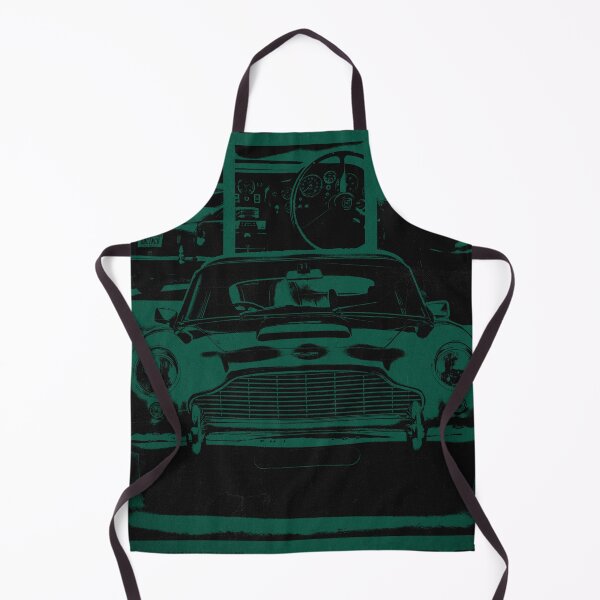 Item preview, Aston Martin DB5 Retro Poster Collage designed and sold by GhostMilkSupply.