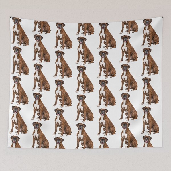 Item preview, Boxer dog Brindle designed and sold by BackgroundND.