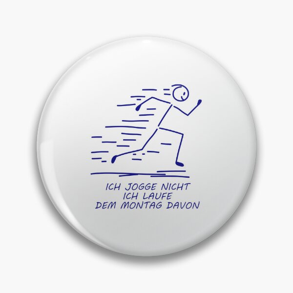 Item preview, I'm running away from Monday - funny stick figure designed and sold by SaSe-Design.