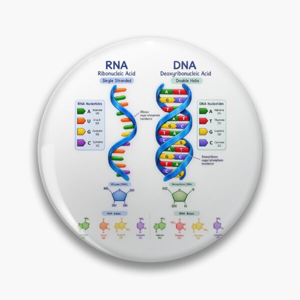 Item preview, RNA and DNA structure designed and sold by Jyoti  Rajput.