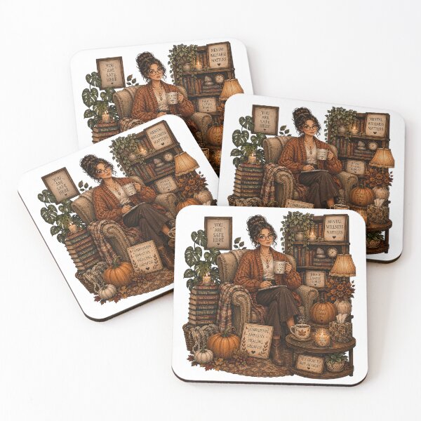 Item preview, Autumn Mindfulness Self-Care Books and Pumpkin designed and sold by FestivityFinds.