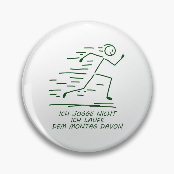 Item preview, I'm running away from Monday - funny stick figure designed and sold by SaSe-Design.
