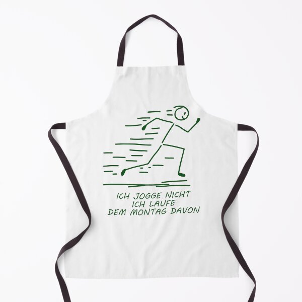 Item preview, I'm running away from Monday - funny stick figure designed and sold by SaSe-Design.