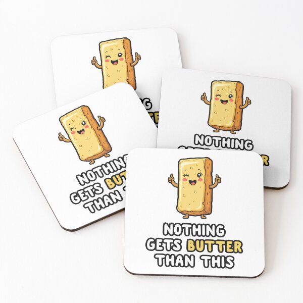 Item preview, Nothing Gets Butter Than This designed and sold by Oh Hey! Studios.