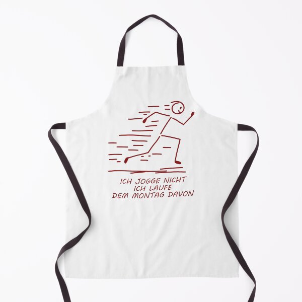 Item preview, I'm running away from Monday - funny stick figure designed and sold by SaSe-Design.