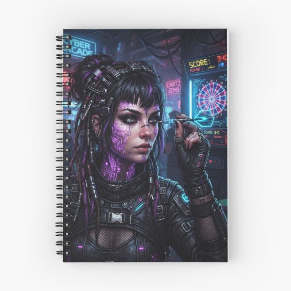 Item preview, Laxy~DayzCo Cyberpunk Darts player designed and sold by LazyDayzCo.