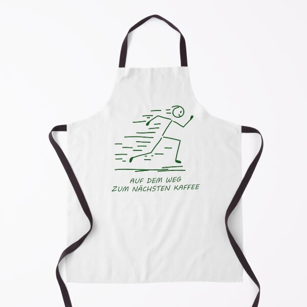 Item preview, On the way to the next coffee - funny stick figure designed and sold by SaSe-Design.
