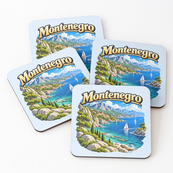 Item preview, Montenegro Adriatic Sailing Coastline designed and sold by Myra365Art.