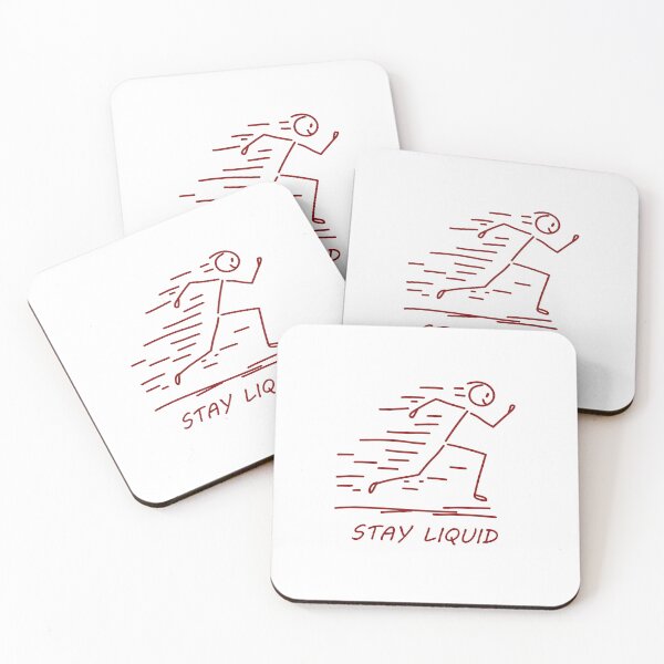 Item preview, Stay Liquid - Walking Stick Figure designed and sold by SaSe-Design.