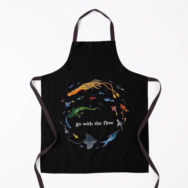 Item preview, National Geographic Marine Animals  - Marine Animals Go With The Flow - Watercolor Ocean designed and sold by dancymantil.