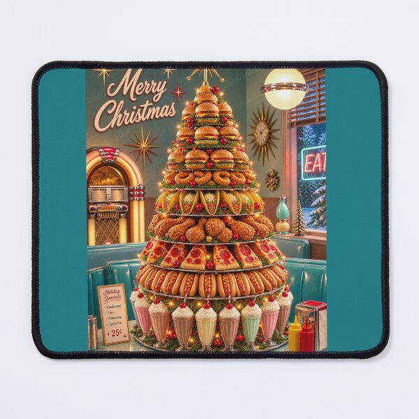Item preview, Merry Christmas – The Ultimate Diner Christmas Tree designed and sold by LuluLeb.