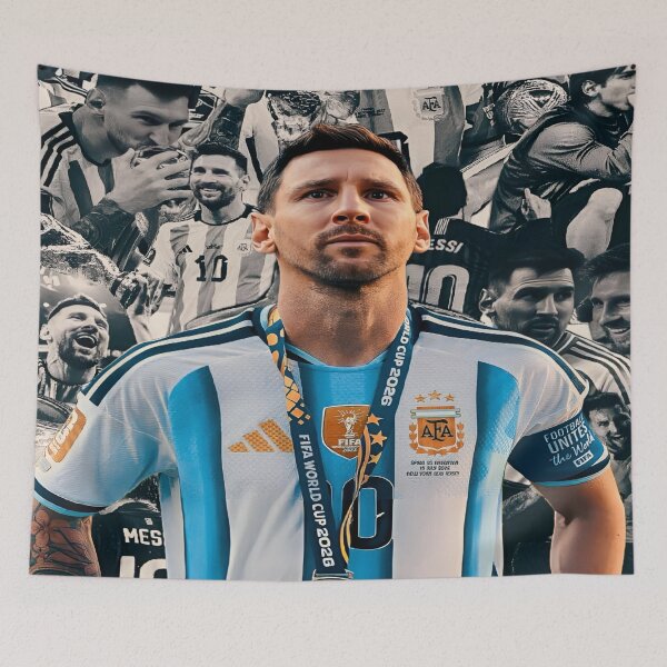 Item preview, Lionel Messi, The GOAT, Greatest Of All Time, Argentina Football Star, All Time Legend Barcelona Player designed and sold by Matt_Smith.