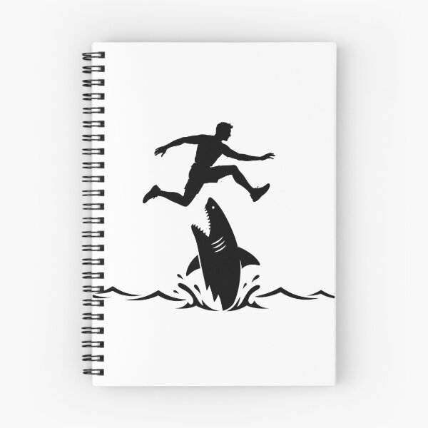 Item preview, Jump the shark tshirt designed and sold by pavledesigns.