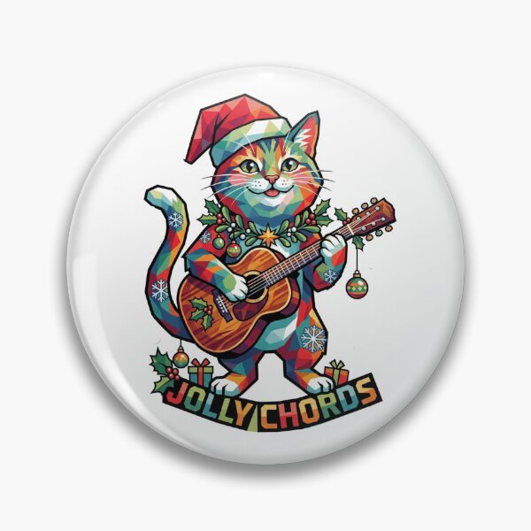 Item preview, Christmas cat guitar 1 designed and sold by Warih.