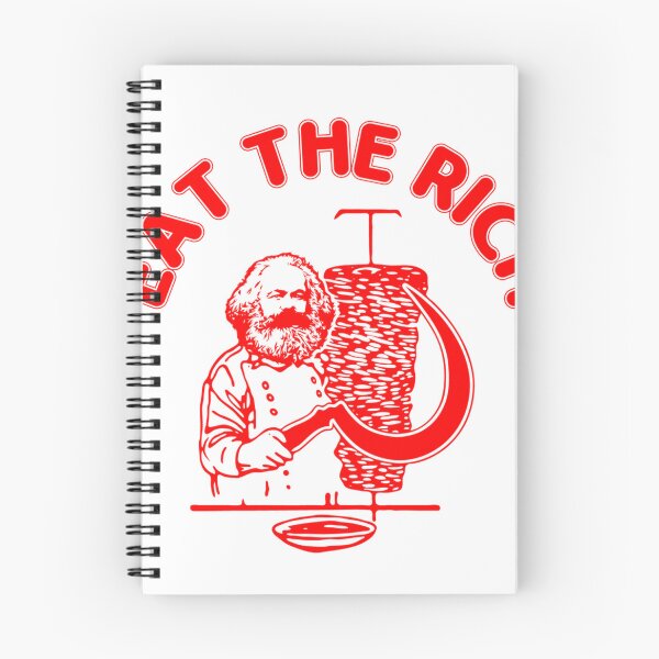Item preview, Eat The Rich Doner Dner Kebab Karl Marx Socialist Hasan Piker designed and sold by Angelaylor.