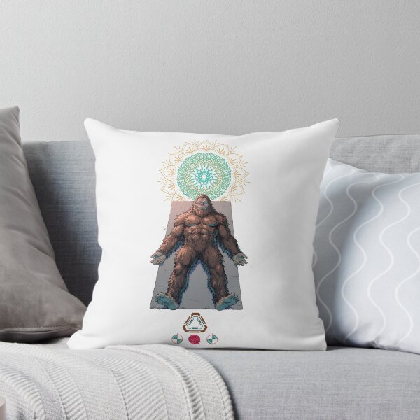 Item preview, Bigfoot Savasana Corpse Pose Yoga Sasquatch Art designed and sold by Whimsy Trail Co.