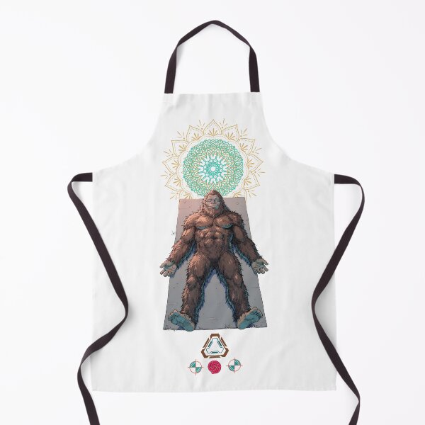 Item preview, Bigfoot Savasana Corpse Pose Yoga Sasquatch Art designed and sold by Whimsy Trail Co.