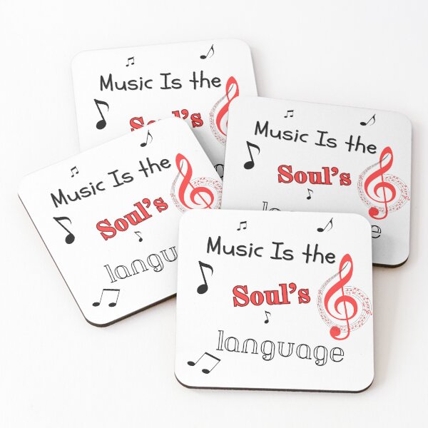 Item preview, Music Is the Soul’s Language designed and sold by Everlumias.