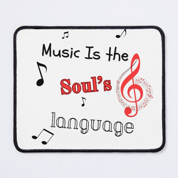 Item preview, Music Is the Soul’s Language designed and sold by Everlumias.