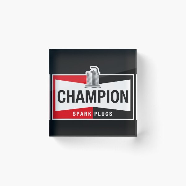 Item preview, Champion Spark Plugs Logo designed and sold by Angelaylor.