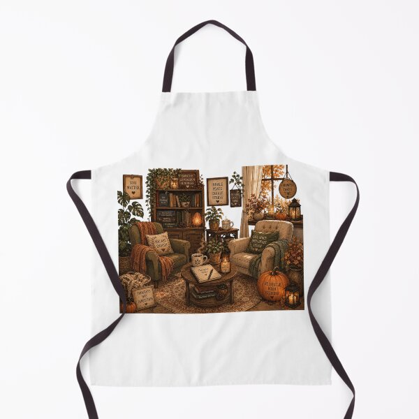 Item preview, Autumn Therapist Self-Care Woman with Inspirational Quotes designed and sold by FestivityFinds.