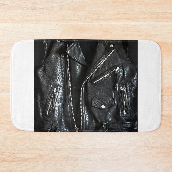 Item preview, Black Leather Jacket designed and sold by mayrayami.