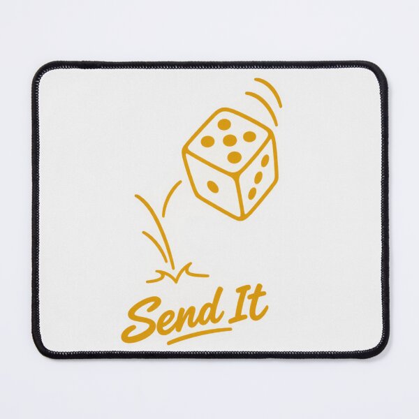 Item preview, Send It Bouncing D20 Dice Roll Illustration designed and sold by Yellowriversss.