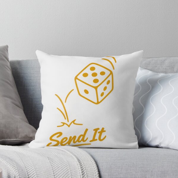 Item preview, Send It Bouncing D20 Dice Roll Illustration designed and sold by Yellowriversss.