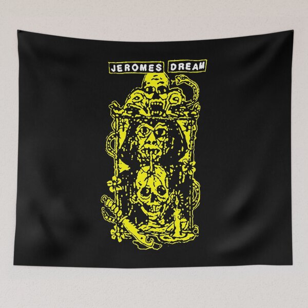 Item preview, Yellow Silhouette Hardcore Punk Band designed and sold by GloomRooms.
