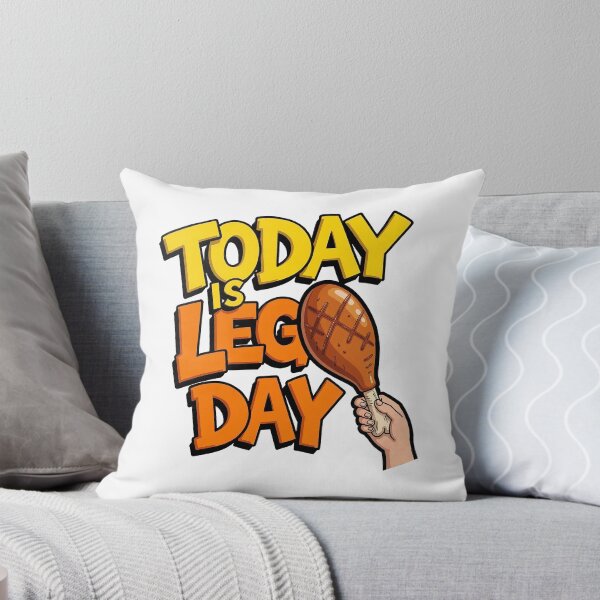 Item preview, Today is Leg Day designed and sold by Oh Hey! Studios.
