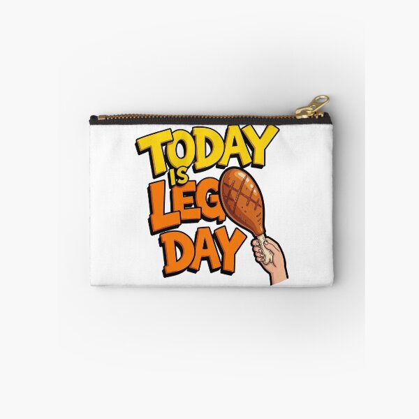 Item preview, Today is Leg Day designed and sold by Oh Hey! Studios.