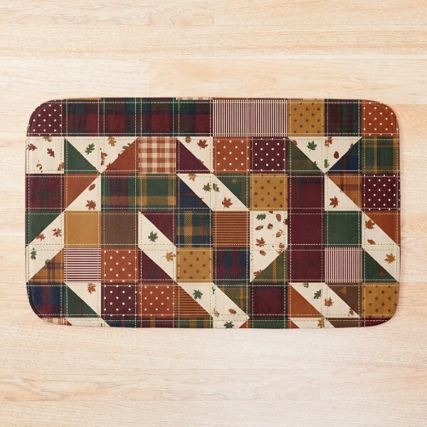 Item preview, Autumn Patchwork Quilt Pattern  designed and sold by Ivy-Triggs.