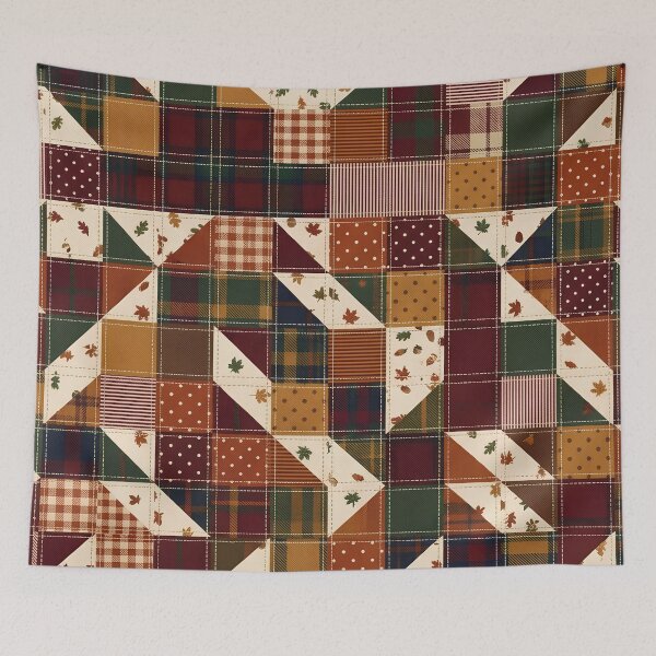 Item preview, Autumn Patchwork Quilt Pattern  designed and sold by Ivy-Triggs.