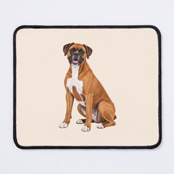 Item preview, Boxer dog Fawn designed and sold by BackgroundND.