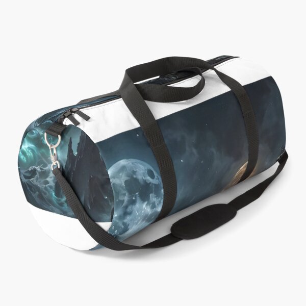 Item preview, The Phantom Lighthouse of the Twin Moons designed and sold by DreamyWallVibes.