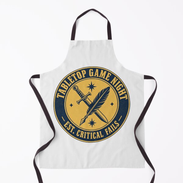 Item preview, Tabletop Game Night Est Critical Fails Vintage Badge designed and sold by Yellowriversss.