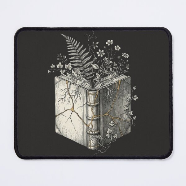 Item preview, Living Knowledge - Kintsugi Botanical Archive Woodcut designed and sold by InnerwayStudio.