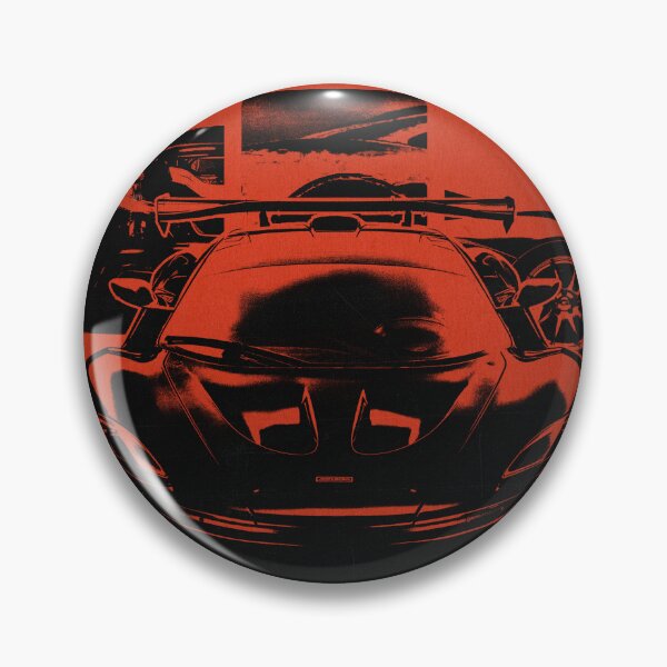Item preview, McLaren P1 Hypercar Retro Poster designed and sold by GhostMilkSupply.