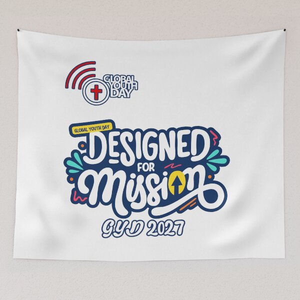 Item preview, Global Youth Day 2027 Designed for Mission | GYD 2027 | Global Youth Day | GYD27 | Designed for Mission 2 designed and sold by JohnSit.