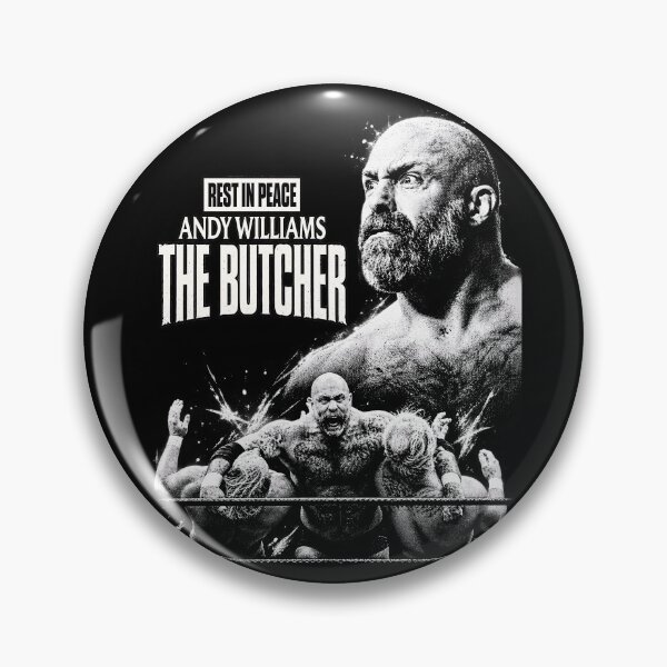 Item preview, Andy Williams The Butcher Every Time I Die Music Wrestling Tribute designed and sold by BenLott.