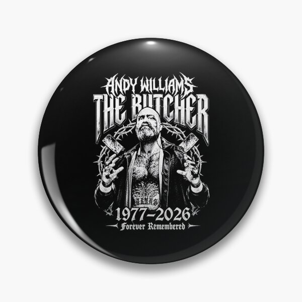 Item preview, The Butcher Andy Williams Every Time I Die Metalcore Wrestling Tribute designed and sold by BenLott.