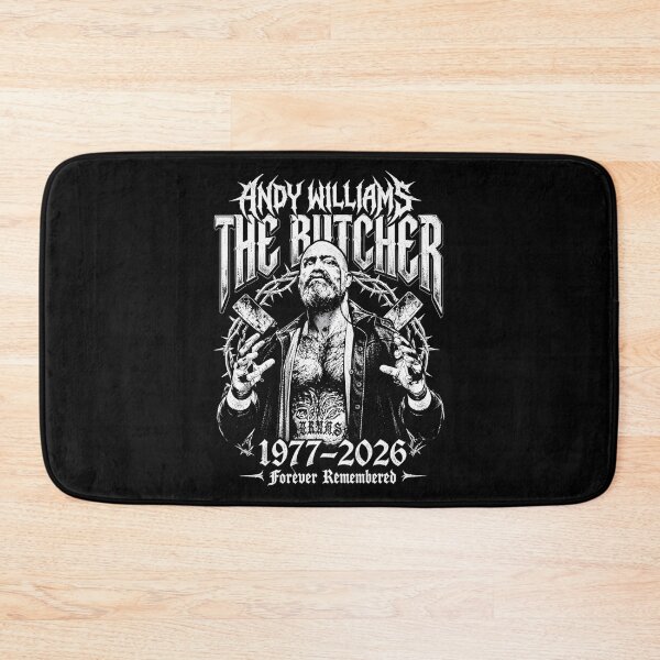 Item preview, The Butcher Andy Williams Every Time I Die Metalcore Wrestling Tribute designed and sold by BenLott.